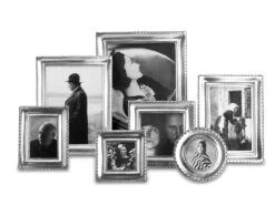 Match Pewter Trentino Rectangular Frame, Medium -Selected Home Goods Store Trentinoframes