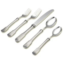 Match Pewter Olivia 5 Piece Flatware Setting