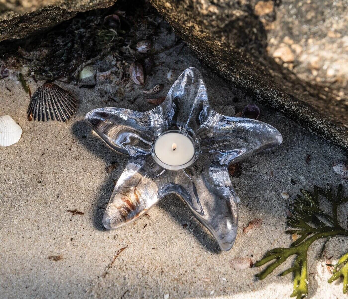 Simon Pearce Starfish Tealight In Gift Box 7 Simon Pearce Starfish Tealight In Gift Box - Image 5