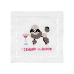August Morgan I Demand Glamour Cocktail Napkins
