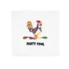 August Morgan Party Fowl Cocktail Napkins -Selected Home Goods Store august morgan partyfowl new 1