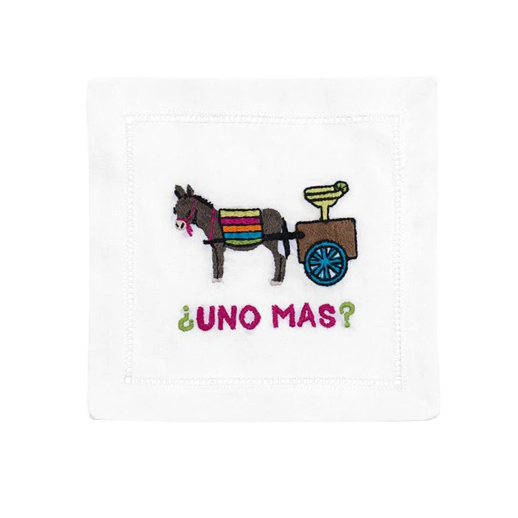 August Morgan Uno Mas Cocktail Napkins 3 August Morgan Uno Mas Cocktail Napkins