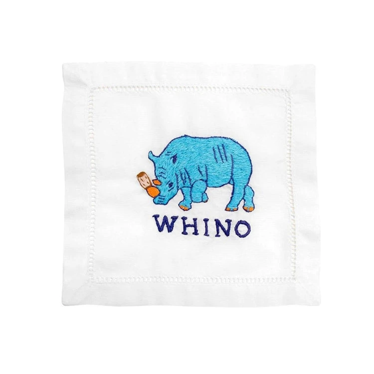 August Morgan Whino Cocktail Napkins 3 August Morgan Whino Cocktail Napkins