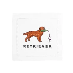 August Morgan Retriever (Golden) Cocktail Napkins