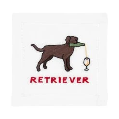 August Morgan Retriever (Lab) Cocktail Napkins