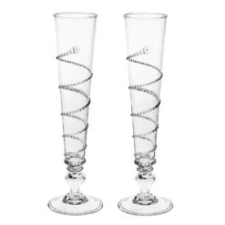 Juliska Amalia Champagne Flute Set