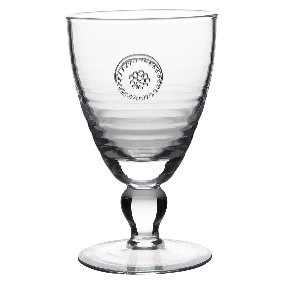 Juliska Berry & Thread Glass Footed Goblet 3 Juliska Berry & Thread Glass Footed Goblet