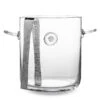 Juliska Berry & Thread Glass Ice Bucket W/ Tongs -Selected Home Goods Store b721 c alt