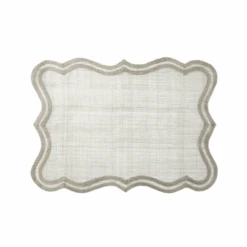 Lorisa Rectangular Placemats -Selected Home Goods Store bluepheasant lorisa rectangleplacemat warmgray b9000603