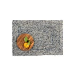 Zoey Slate Blue Placemats -Selected Home Goods Store bluepheasant zoey slateblue rctplacemat2 d0d8376f 4440 47c9 98bc ba1c6e3c04fc