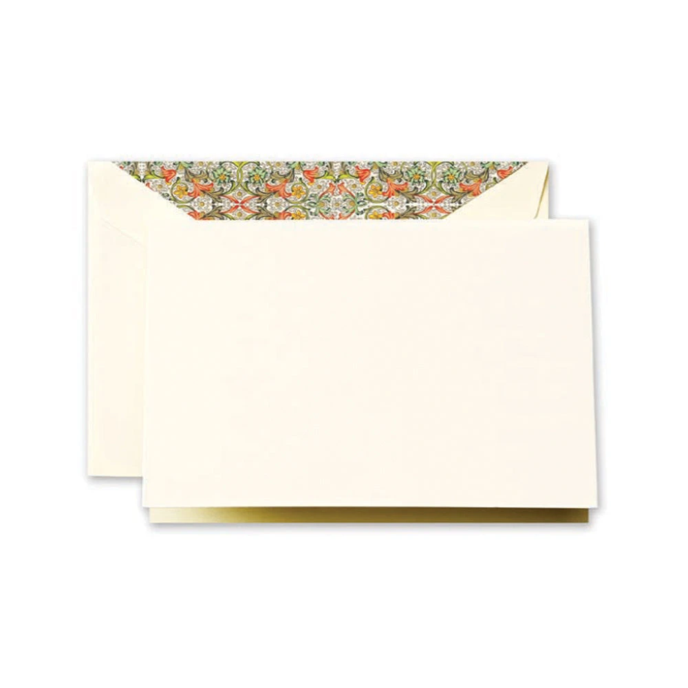 Crane & Co. Red Florentine Notes 3 Crane & Co. Red Florentine Notes