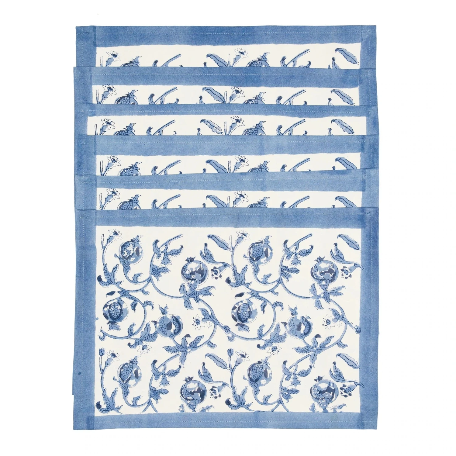Granada Cornflower Blue Placemat 5 Granada Cornflower Blue Placemat - Image 3