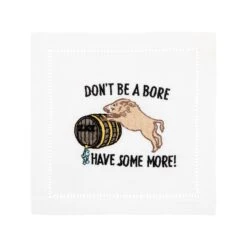 August Morgan Don't Be A Bore Cocktail Napkins