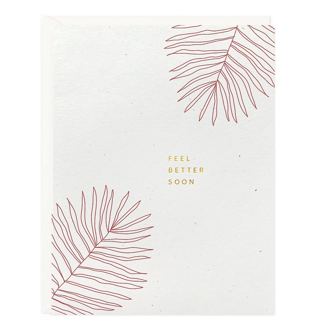 Feel Better Botanical Card 3 Feel Better Botanical Card