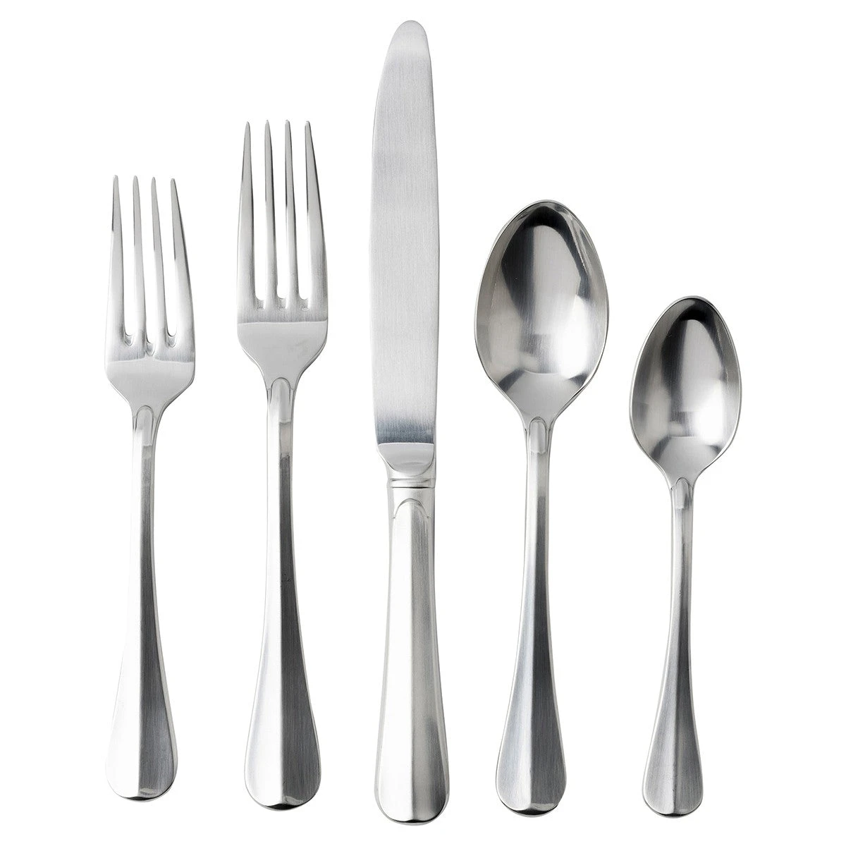 Juliska Bistro Bright Satin 5 Piece Flatware Set 3 Juliska Bistro Bright Satin 5 Piece Flatware Set