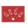 Sign Language LOVE Card -Selected Home Goods Store gc valsign