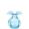 Vietri Hibiscus Glass Aqua Bud Vase -Selected Home Goods Store hbs 8580aq gb