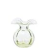 Vietri Hibiscus Glass Green Bud Vase 2 Vietri Hibiscus Glass Green Bud Vase -Selected Home Goods Store hbs 8580g gb