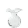 Vietri Hibiscus Glass Clear Vase, Small 2 Vietri Hibiscus Glass Clear Vase, Small -Selected Home Goods Store hbs 8581