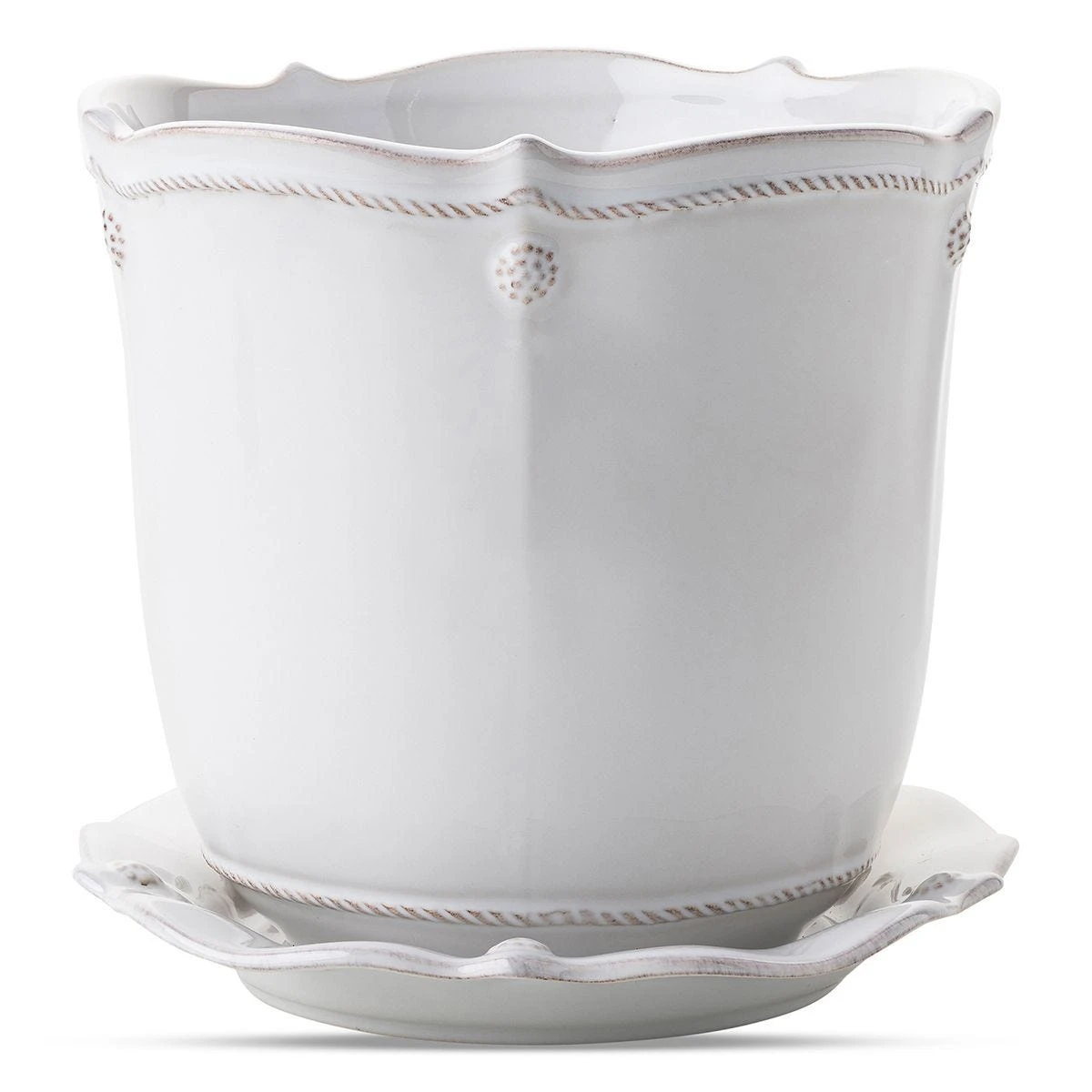 Juliska Berry & Thread Whitewash Planter 7" 5 Juliska Berry & Thread Whitewash Planter 7" - Image 3