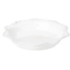 Juliska Berry & Thread Whitewash Pie/Quiche Dish -Selected Home Goods Store ja34 w 1