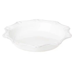 Juliska Berry & Thread Whitewash Pie/Quiche Dish
