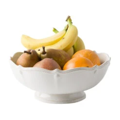 Juliska Berry & Thread Whitewash Footed Fruit Bowl