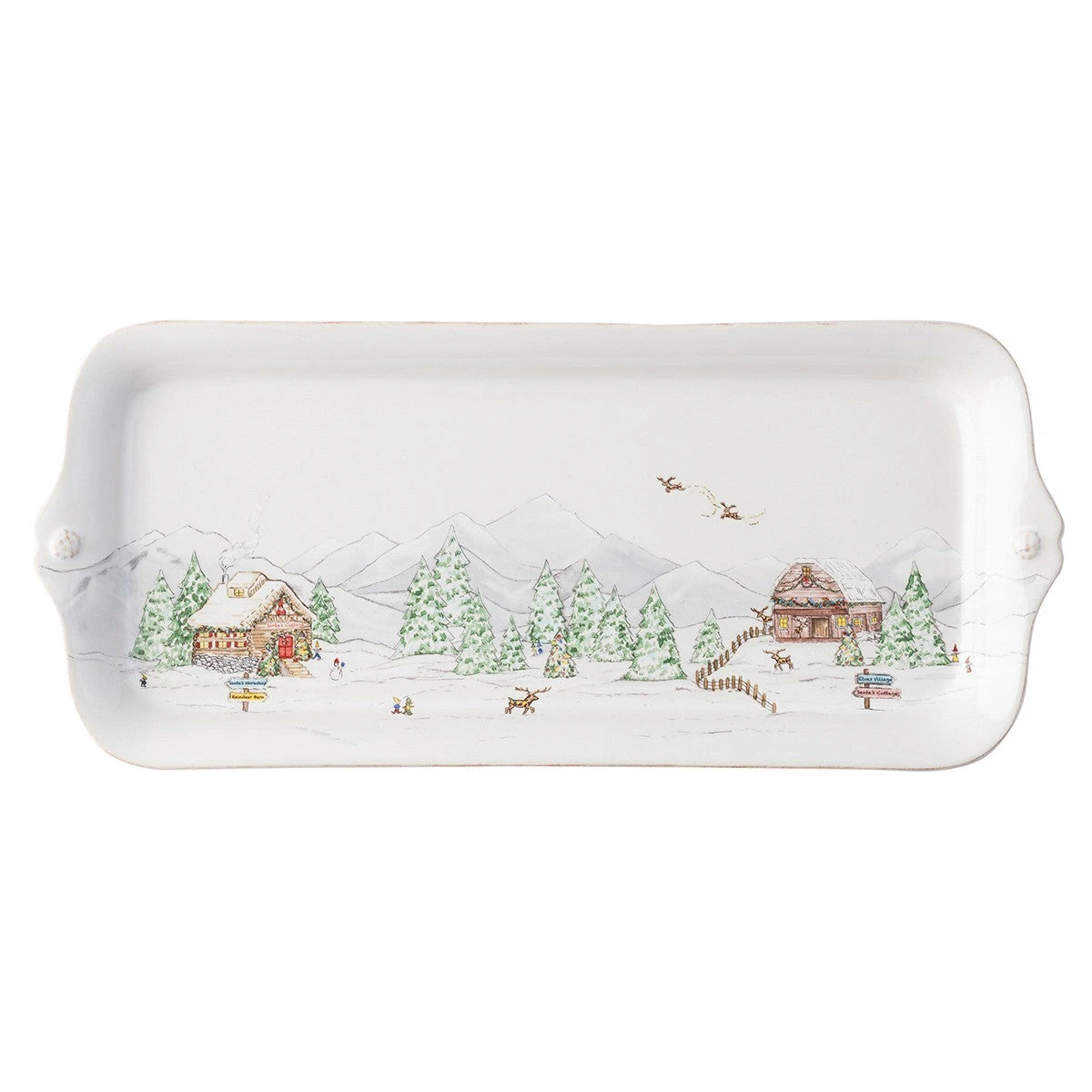 Juliska Berry & Thread North Pole Hostess Tray 3 Juliska Berry & Thread North Pole Hostess Tray