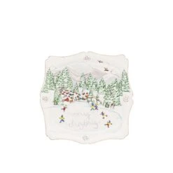 Juliska Berry & Thread North Pole Merry Christmas Trinket Tray