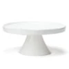 Vietri Lastra White Cake Stand -Selected Home Goods Store las 2673w