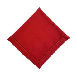Juliska Velvet Trim Ruby Napkin