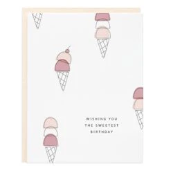 Birthday Ice Cream Card