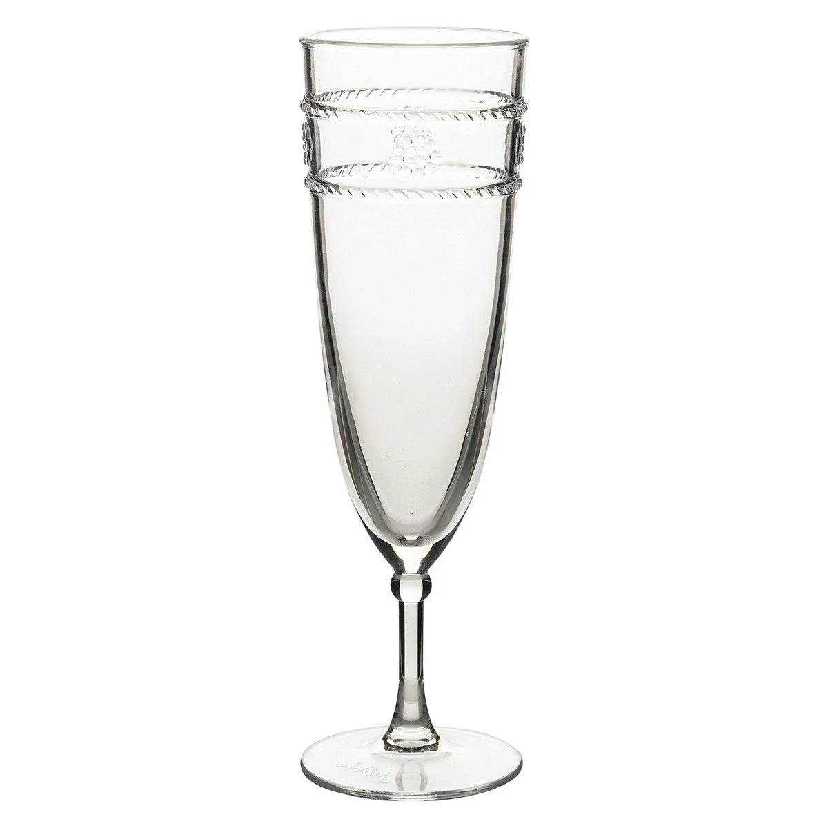 Juliska Isabella Acrylic Champagne Flute 3 Juliska Isabella Acrylic Champagne Flute