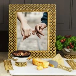 Michael Aram Love Knot Frame 8x10 -Selected Home Goods Store michael aram love knot frame 9562418x10 1