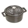 Staub 0.25QT Mini Cocotte In Graphite 1 Staub 0.25QT Mini Cocotte In Graphite -Selected Home Goods Store mini graphitegrey 40500 106 0 1
