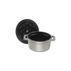 Staub 0.25QT Mini Cocotte In Graphite -Selected Home Goods Store mini graphitegrey 40500 106 0 4