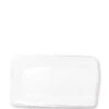 Vietri Lastra Melamine White Rectangular Platter