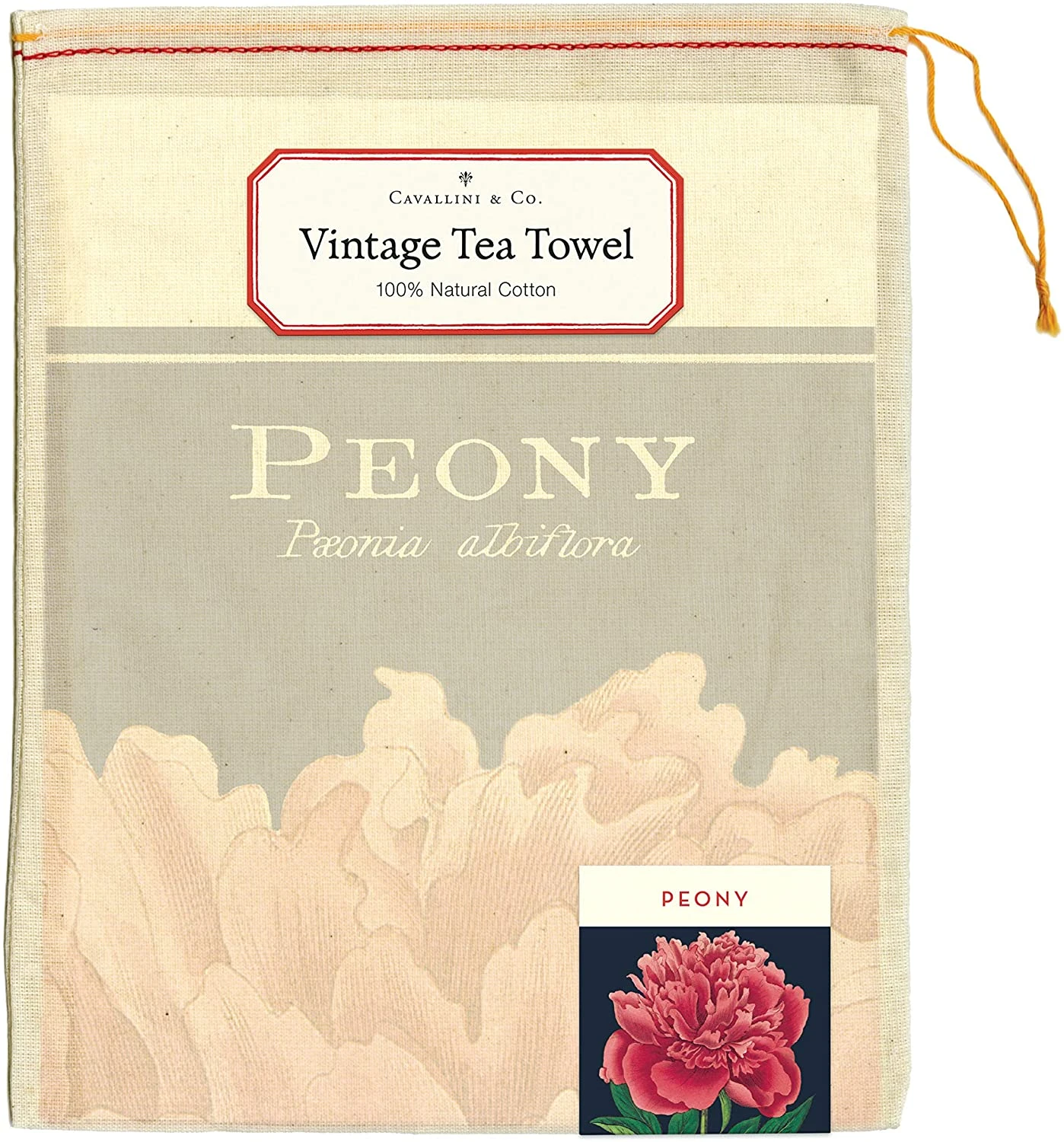 Peony Tea Towel 4 Peony Tea Towel - Image 2