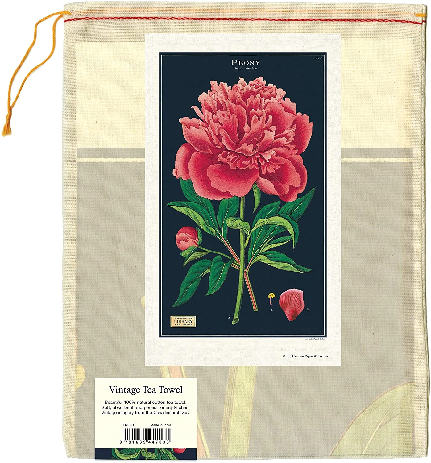 Peony Tea Towel 5 Peony Tea Towel - Image 3