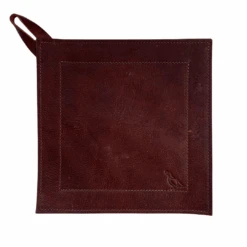 Smithey Full Grain Leather Potholder -Selected Home Goods Store potholder 4