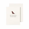 Crane & Co. They Walk By Our Side Pet Sympathy Card -Selected Home Goods Store qc6640