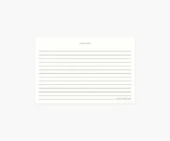 Charcoal Spoon Recipe Cards -Selected Home Goods Store rcs001 02 1