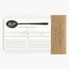 Charcoal Spoon Recipe Cards 2 Charcoal Spoon Recipe Cards -Selected Home Goods Store rcs001 03 1