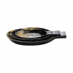 Lorant Black Horn Spoon Rest -Selected Home Goods Store serloran mbk spo m2