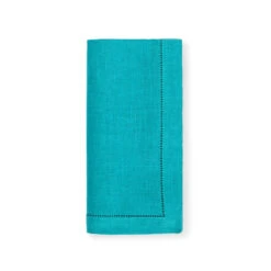 Sferra Festival Teal Dinner Napkin Set/4