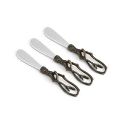 Michael Aram Twig Cheese Knives -Selected Home Goods Store twig cheese knife set 112066 3