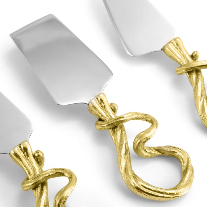 Michael Aram Vine Cheese Knives 5 Michael Aram Vine Cheese Knives - Image 3