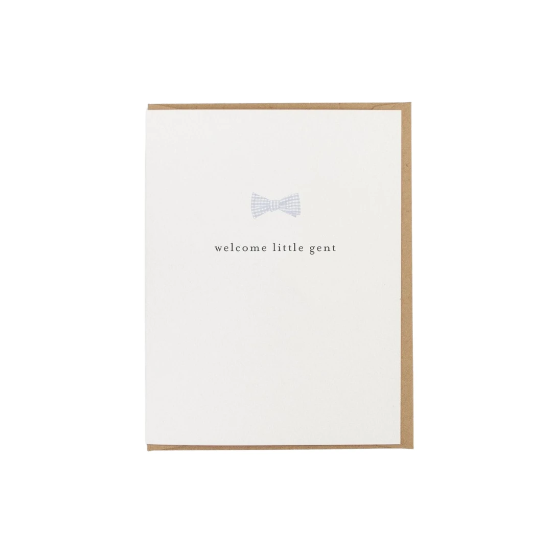 Welcome Little Gent Greeting Card 3 Welcome Little Gent Greeting Card
